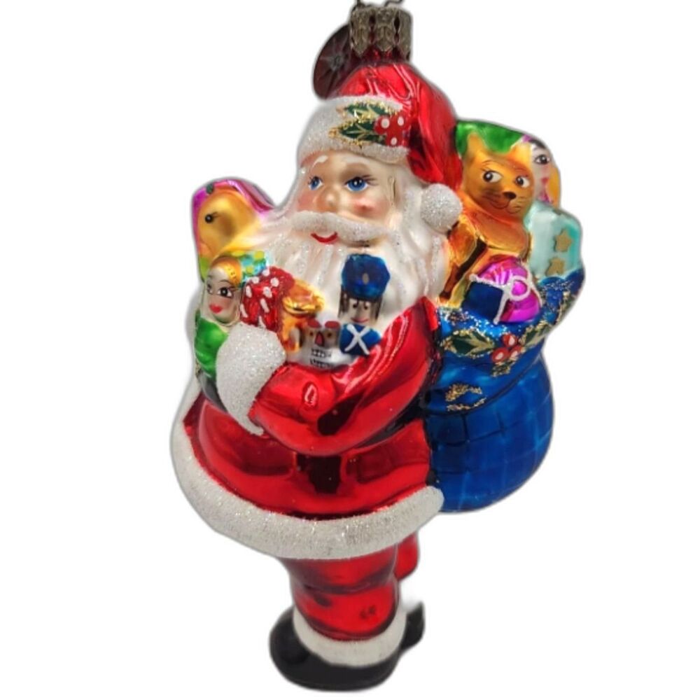 Christopher Radko "Sweet Roll Santa" Vintage Ornament